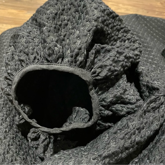 Cecile Bahnsen Dress in textured black size US 6 - Picture 8 of 11